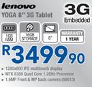 Lenovo Yoga 8" 3G Tablet