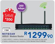 Netgear ADSLR Modem Router 