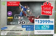  Samsung 46" Smart 3D Television UA46F7500