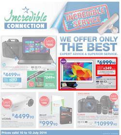 Incredible Connection : Incredible Service (10 Jul - 13 Jul 2014), page 1