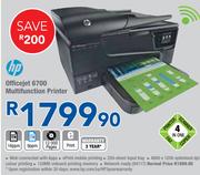 HP Officejet 6700 Multifunction Printer