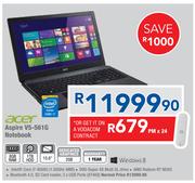Acer Aspire V5-561G Notebook-On A Vodacom Contract