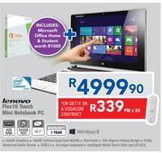 Lenovo Flex10 Touch Mini Notebook PC-On A Vodacom Contract