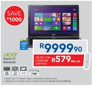 Acer Aspire E1 Notebook