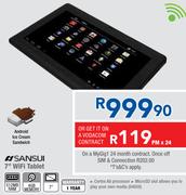 Sansui 7" WiFi Tablet-On A MyGig 1