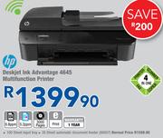 HP Deskjet Ink Advantage 4645 Multifunction Printer