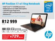 HP Pavilion 17-e119sg Notebook-On A Vodacom Contract