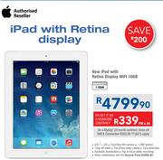 Apple New iPad With Retina Display WiFi 16GB