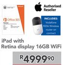 iPad With Retina Display 16GB WiFi