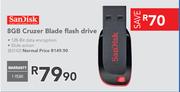 SanDisk 8GB Cruzer Blade Flash Drive