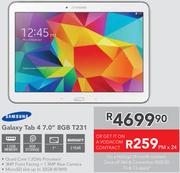 Samsung Galaxy Tab4 7.0" 8GB T231