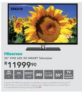 Hisense 55" FHD LED 3D Samrt TV 55K610