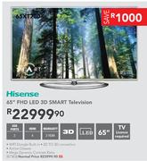 Hisense 65" FHD LED 3D Samrt TV 65XT780