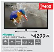 Hisense 40" Full HD LED TV 40K20