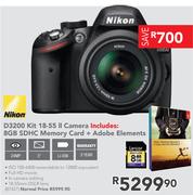 Nikon D3200 Kit 18-55 II Camera