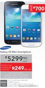 Samsung Galaxy S4 Mini Smartphone-On An Initial Smart S