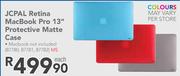 JCPAL Retina MacBook Pro 13" Protective Matte Case-Each