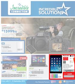 Incredible Connection : Incredible Solutions (11 Sep - 14 Sep 2014), page 1