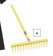 Lasher Garden Rake