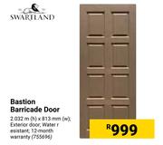 Swartland Bastion Barricade Door