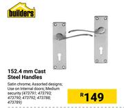 Builders 152.4mm Cast Steel Handles