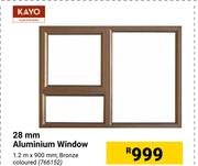 Kayo 28mm Aluminium Window