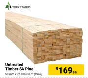 York Timbers Untreated Timber SA Pine-Each