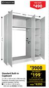 Home & Kitchen Standard Built In Cupboard-2.1 (h) x 1.83m (w) x 500mm (d)