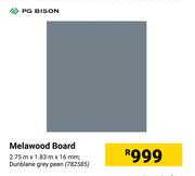PG Bison Melawood Board
