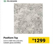 PG Bison Postform Top