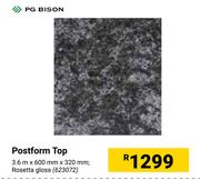 PG Bison Postform Top