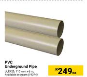 PVC Underground Pipe-Each