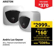 Ariston Andris Lux Geyser-Each