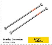 Braided Connector 450mm-Each