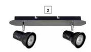 Design House Spotlight Range 2 Light