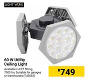 Lightworx 60W Utility Ceiling Light