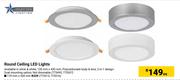 Bright Star Round Ceiling LED Lights-Each