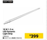 Lightworx 18W 1.3m LED Dynamic Light Strip