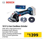 Bosch 18V Li-Ion Cordless Grinder