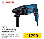 Bosch 720W SDS Plus Rotary Hammer Drill