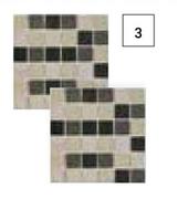 Mosaic Porcelain Tiles-Per Pack