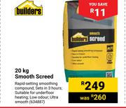 Builders Smooth Screed-20Kg