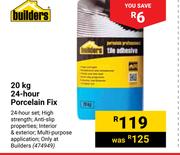 Builders 24 Hour Porcelain Fix-20Kg
