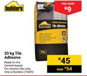Builders Tile Adhesive-20Kg