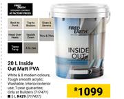 Fired Earth Inside Out Matt PVA-5L