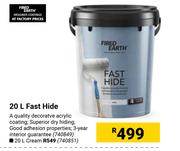 Fired Earth Fast Hide-20L
