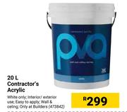 Contractor'a Acrylic-20L