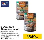 Dulux Woodgard Timbapreservative 1L Each