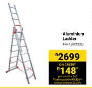 Aluminium Ladder 4 In 1