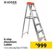 Badger 6 Step Aluminium Ladder